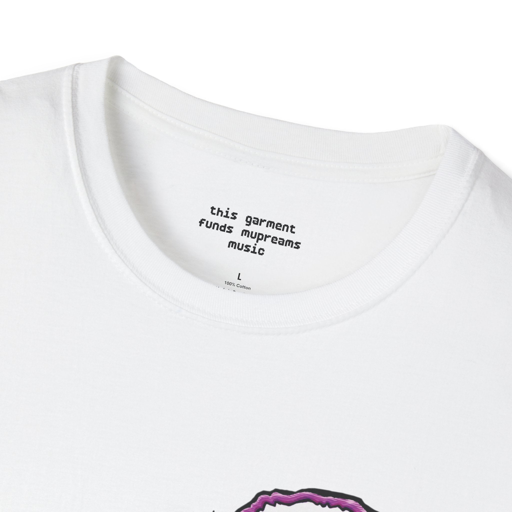 Mupream Y2k Bubble Logo Tee
