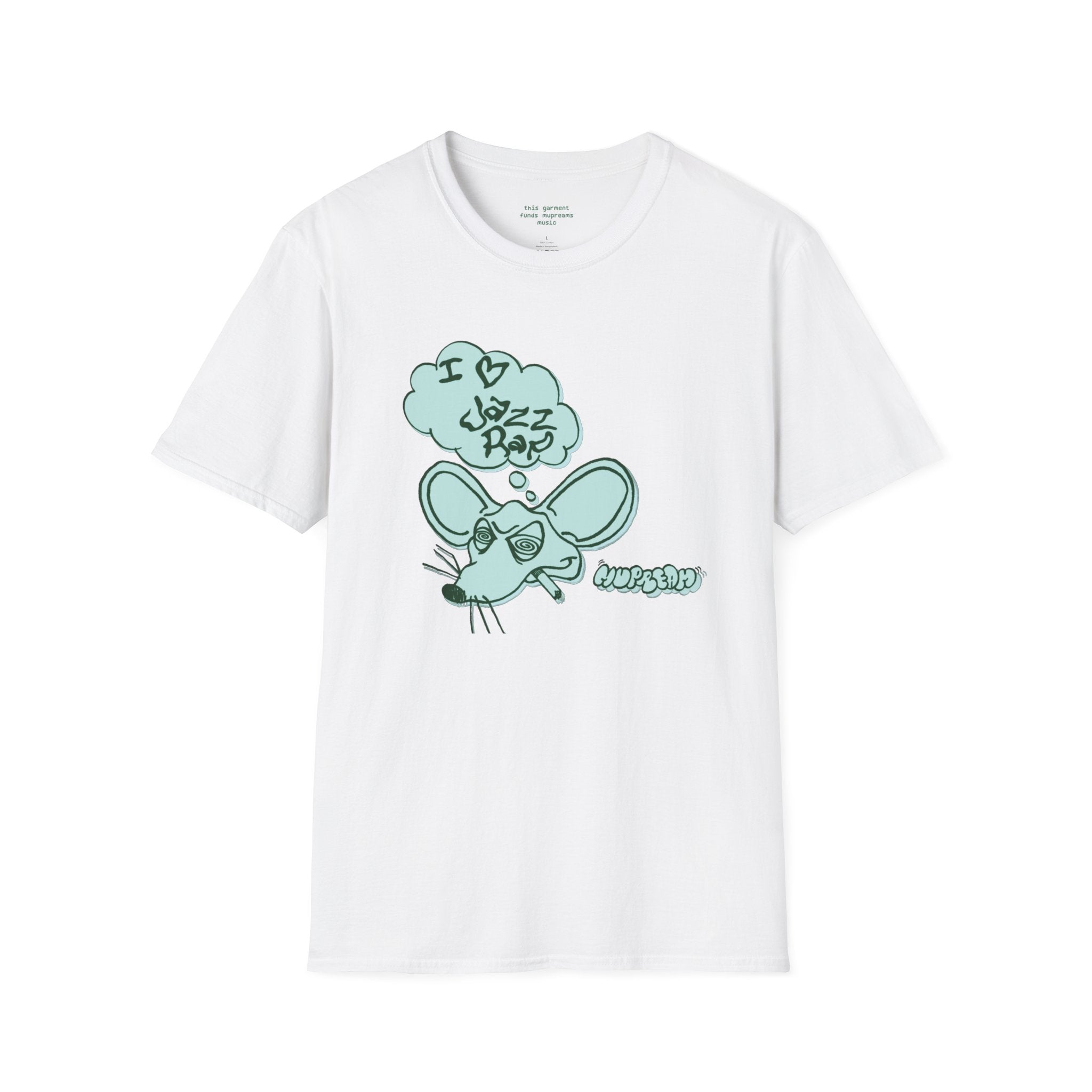 Mupream Grafitti Rat Tee " I <3 Jazzrap "